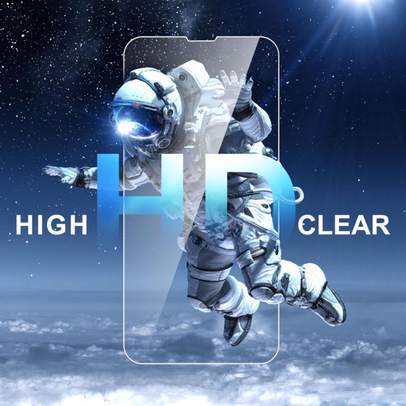 ImpactStrong Protector de pantalla de vidrio templado anti‑rotura para iPhone 14 [Marco de instalación fácil] [Sin burbujas] [Dureza 9H] [Cobertura