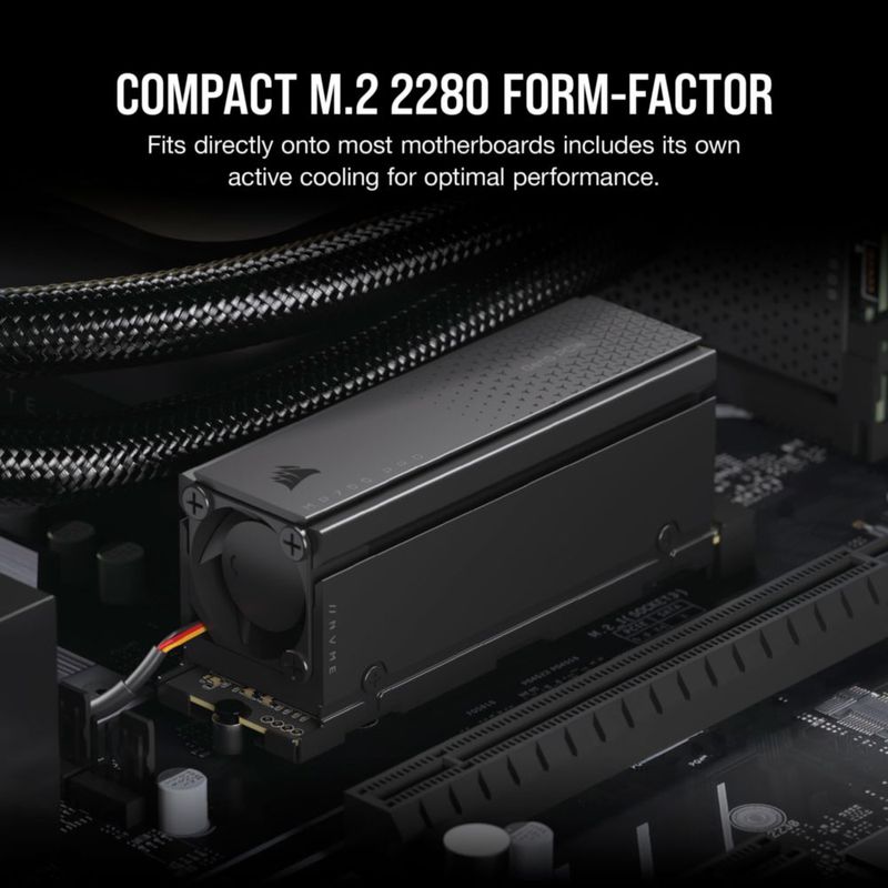 Unidad de almacenamiento Corsair MP700 PRO 4TB PCIe Gen5 SSD