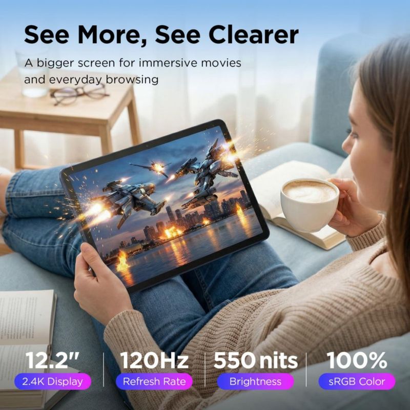 Tableta TCL TAB A1 Plus 122" 6 GB+128 GB Android