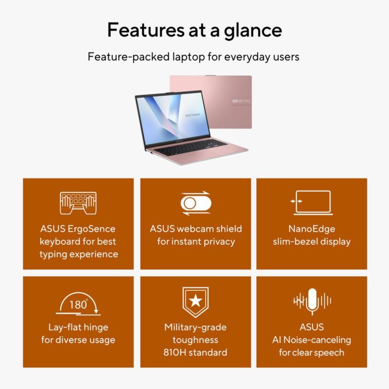 Portátil ASUS Vivobook Go 15 15.6" AMD Silver 4 GB 128 GB SSD