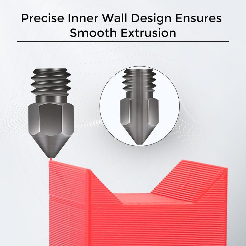 Boquillas para impresora 3D Creality MK8 8 pzas 02‑10 mm