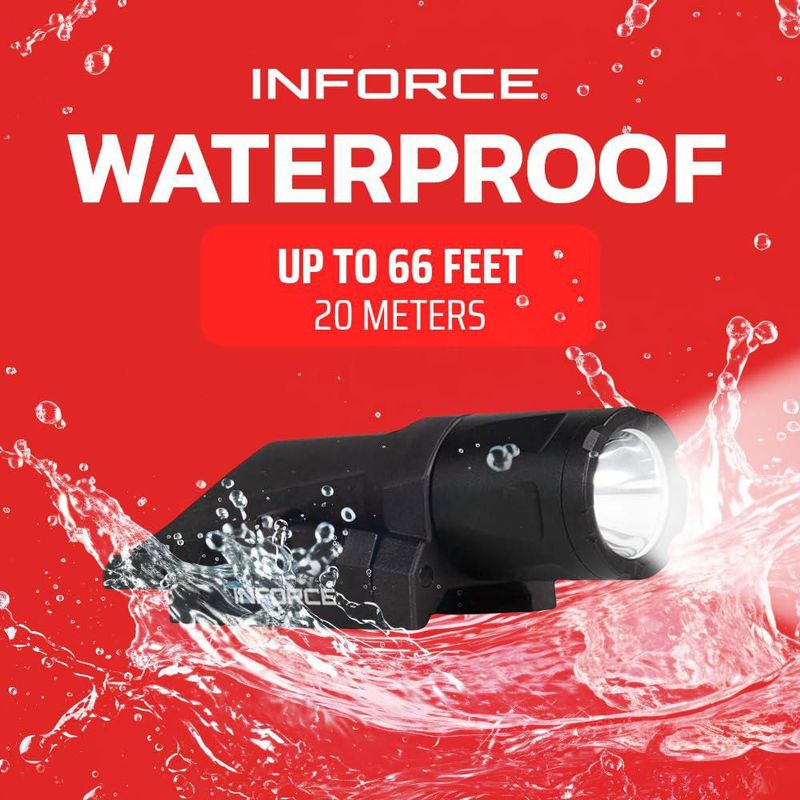 Linterna LED Inforce WML Gen 3 450 lúmenes negra