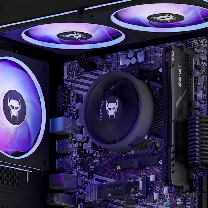 PC Gamer BEASTCOM Q3 Ryzen 5 3400G 16GB 512GB SSD
