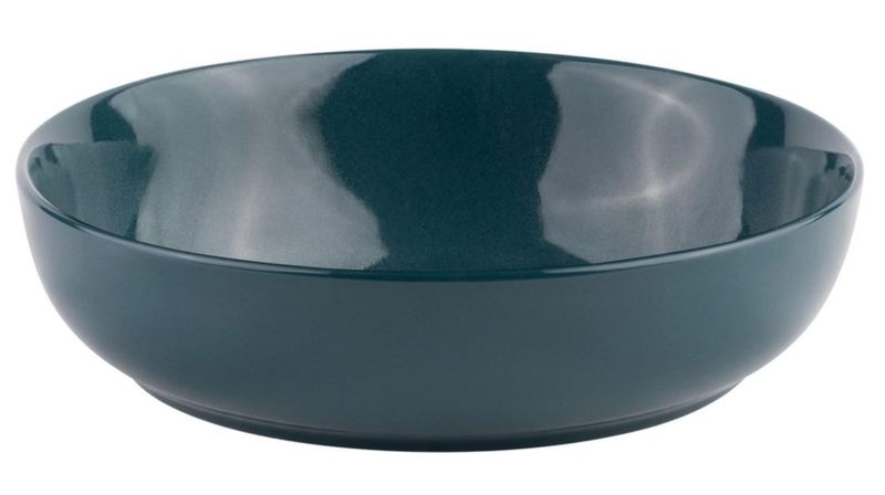 Juego de 4 tazones para pasta KooK de 1200 ml color verde azulado oscuro