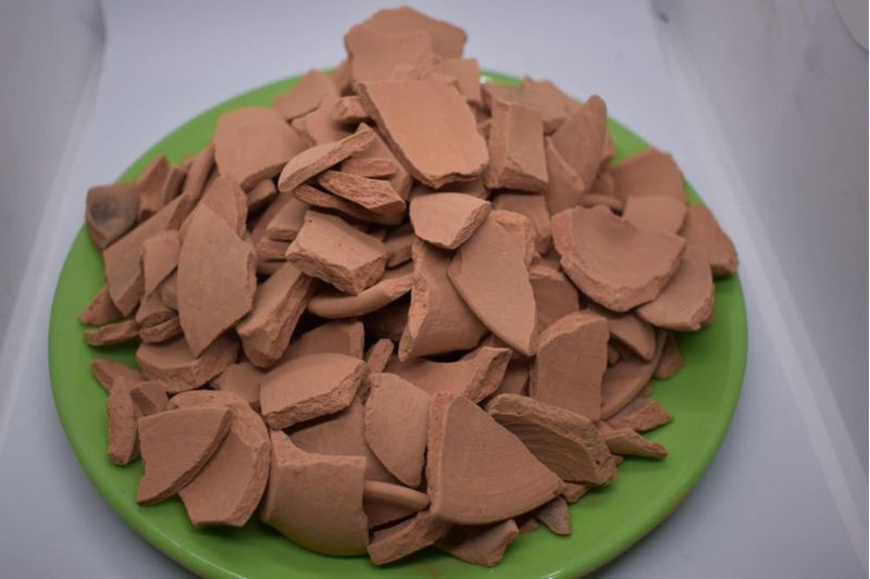 Chips de arcilla roja horneada comestible SMBK 200 g (7 oz)