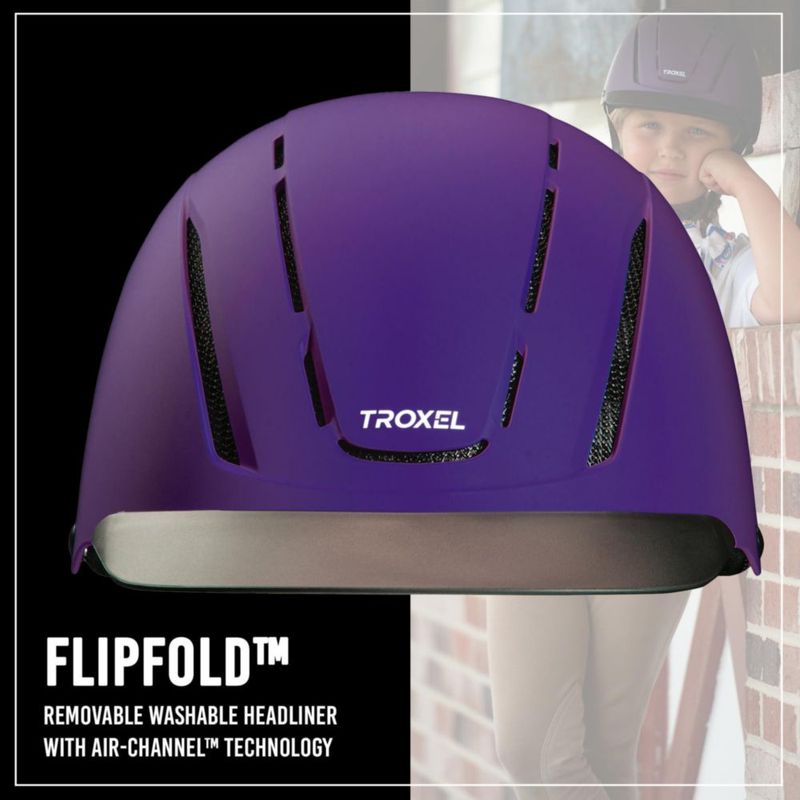 Casco Troxel Spirit Violeta S (52-55 cm)