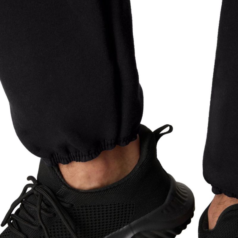 PANTALONES Hanes Talla Grande Negro Algodón 78 cm de entrepierna