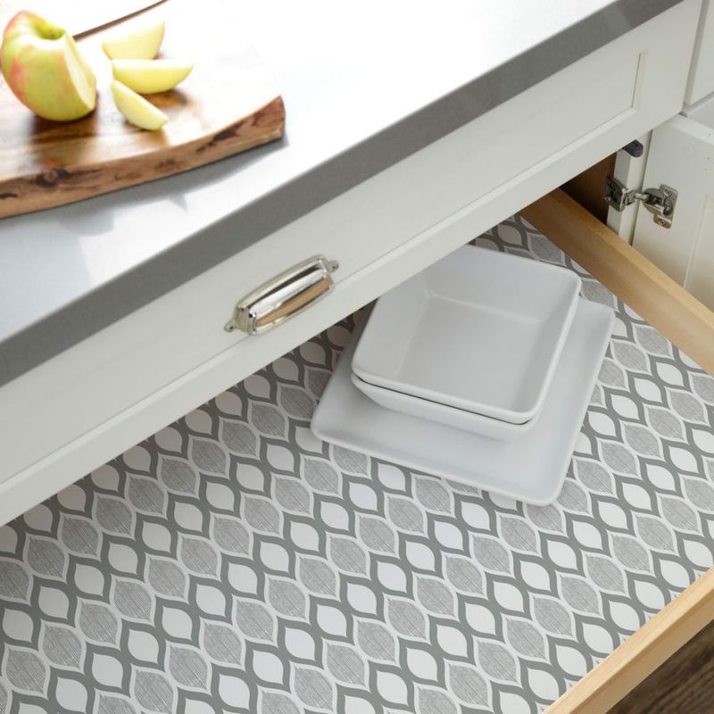 Forro para Estantes Con‑Tact 46 cm x 127 cm Savoy Stone