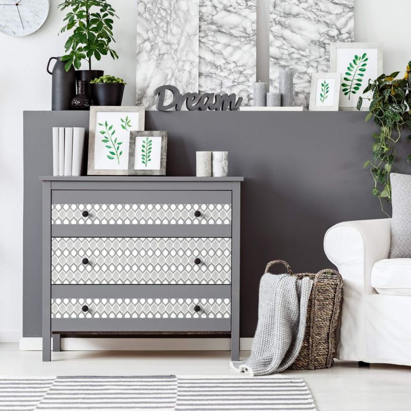 Forro para Estantes Con‑Tact 46 cm x 127 cm Savoy Stone