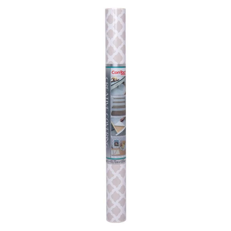 Forro autoadhesivo para estantes Con‑Tact 46 cm x 15 m Talisman Taupe