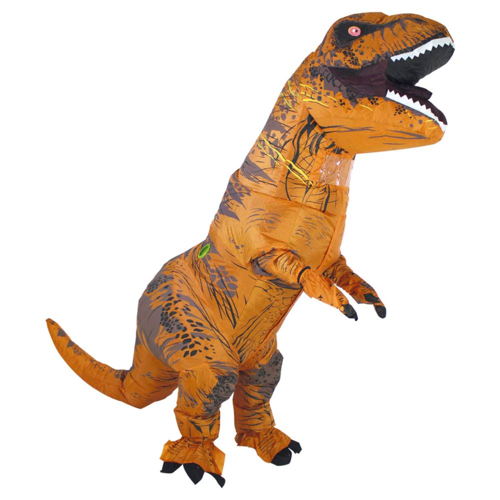 Disfraz Traje Inflable Dinosaurio T-rex Para Adulto