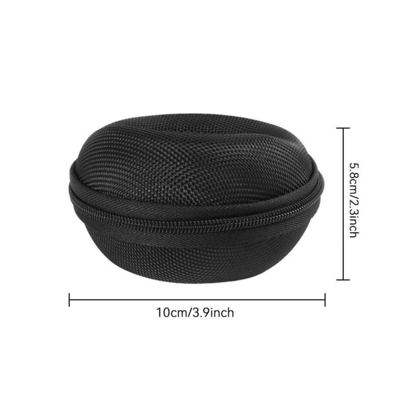 Estuche de viaje para relojes Yantoers Pack de 2 - Negro hasta 50 mm