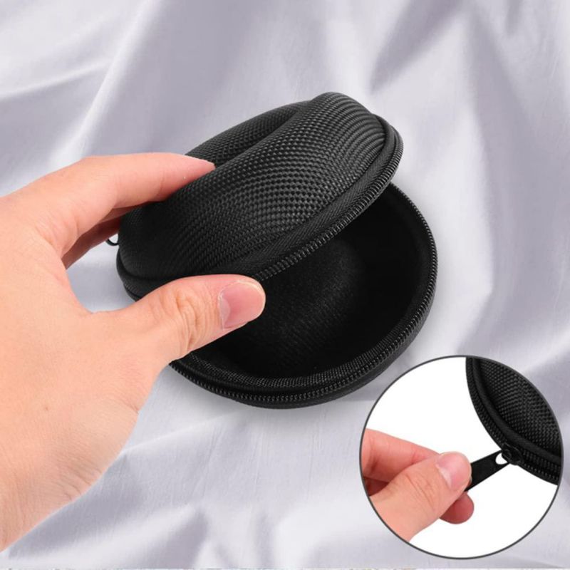 Estuche de viaje para relojes Yantoers Pack de 2 - Negro hasta 50 mm