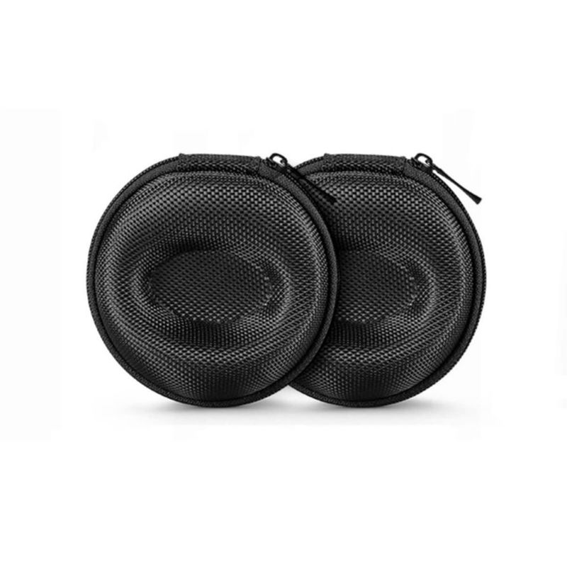 Estuche de viaje para relojes Yantoers Pack de 2 - Negro hasta 50 mm