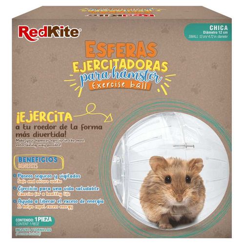 Esfera Ejercitadora Chica Transparente P/ Hamster Redkite