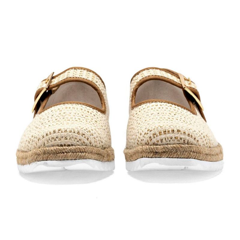 Zull alpargata para mujer beige cod 149054-E