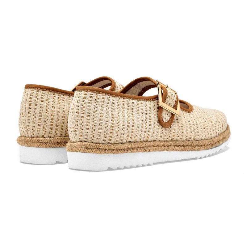 Zull alpargata para mujer beige cod 149054-E