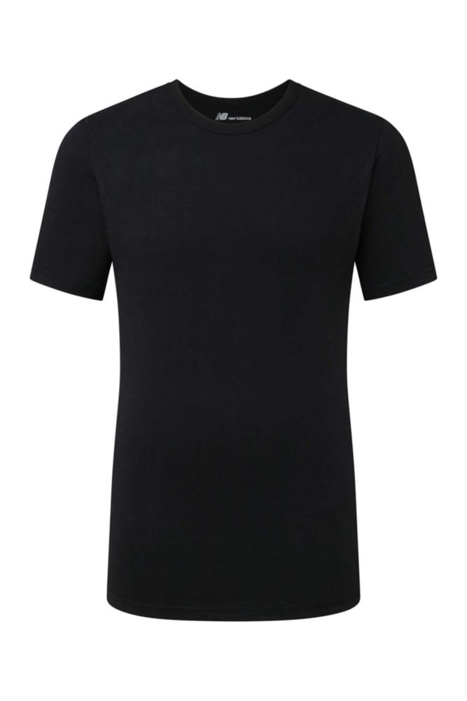 Camiseta New Balance talla S negro/blanco/gris (pack de 3)