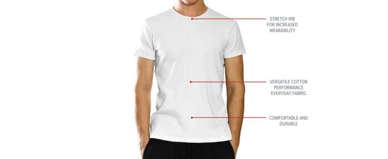 Camiseta New Balance talla S negro/blanco/gris (pack de 3)
