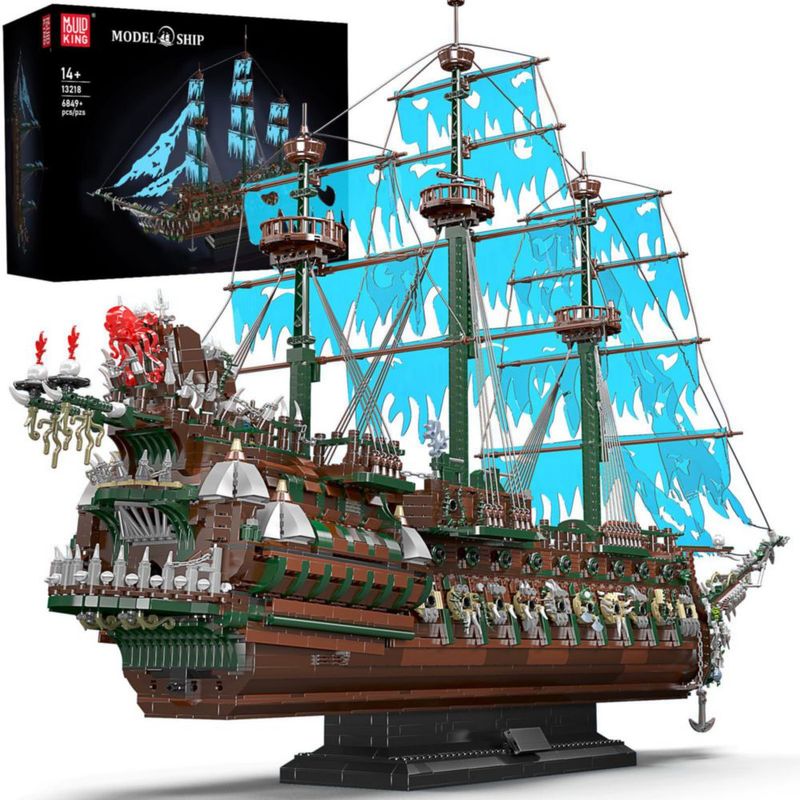 Set de Construcción Mould King 13218 Barco Pirata 6.849 piezas