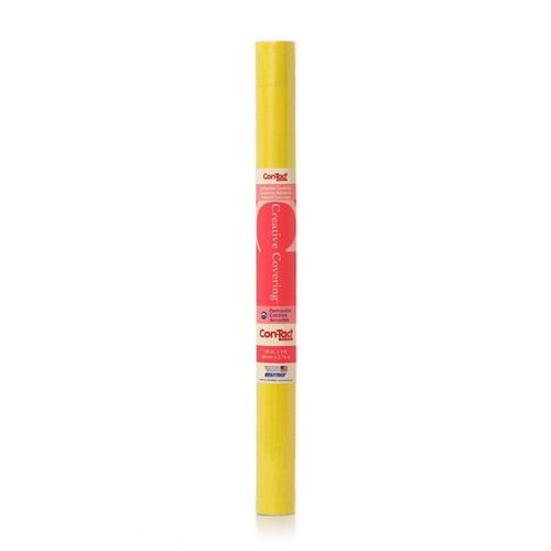 Forro para Estanterías Con‑Tact 46 cm x 27 m Amarillo Diente de León