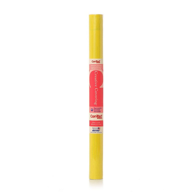 Forro para Estanterías Con‑Tact 46 cm x 27 m Amarillo Diente de León
