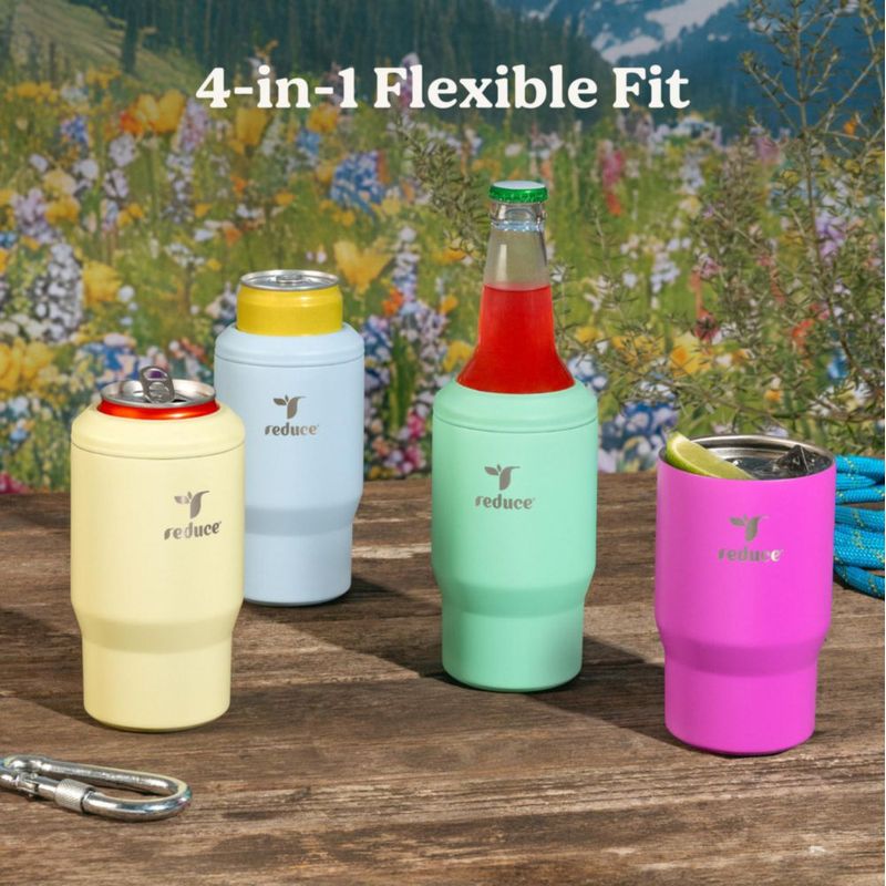 Enfriador de Bebidas REDUCE 400 ml Limón Luau 4‑en‑1