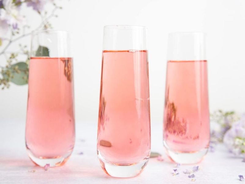 Copas de champán KooK juego de 4 transparentes 300 ml