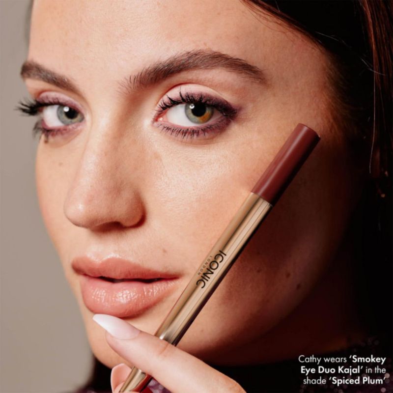 Delineador de ojos ICONIC LONDON Smokey Eye Duo cremoso resistente al agua