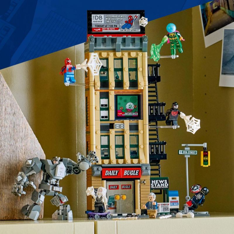 Bloques de Construcción LEGO 76342 Spider-Man Daily Bugle