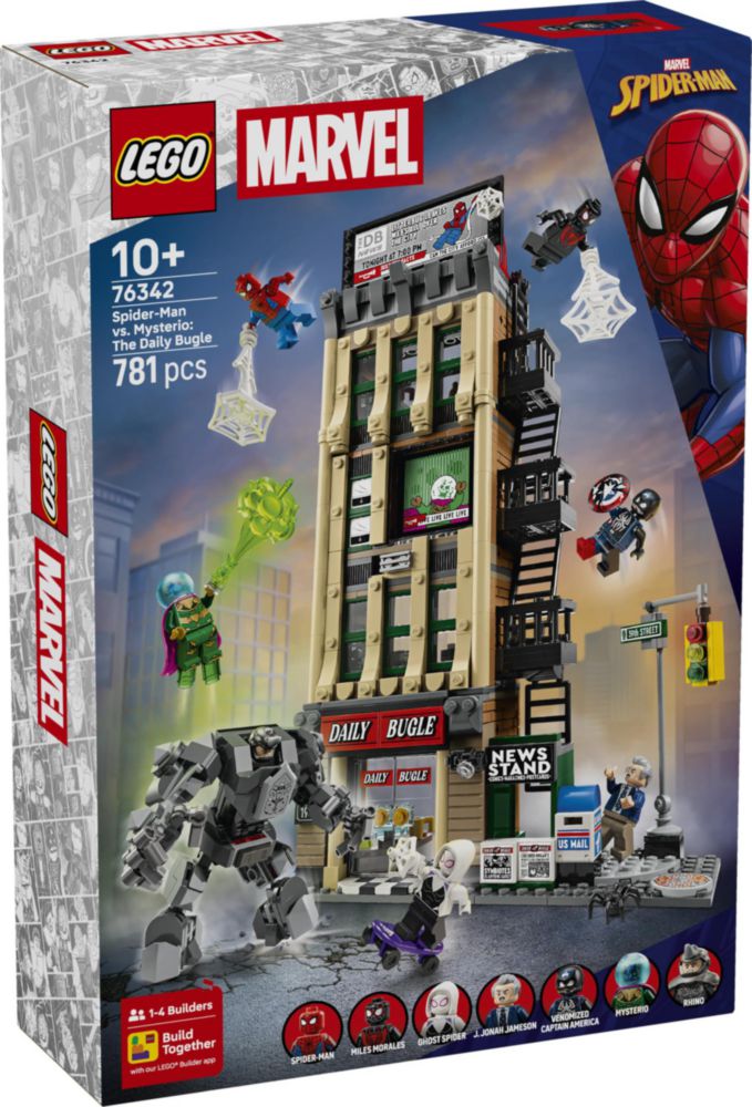 Bloques de Construcción LEGO 76342 Spider-Man Daily Bugle
