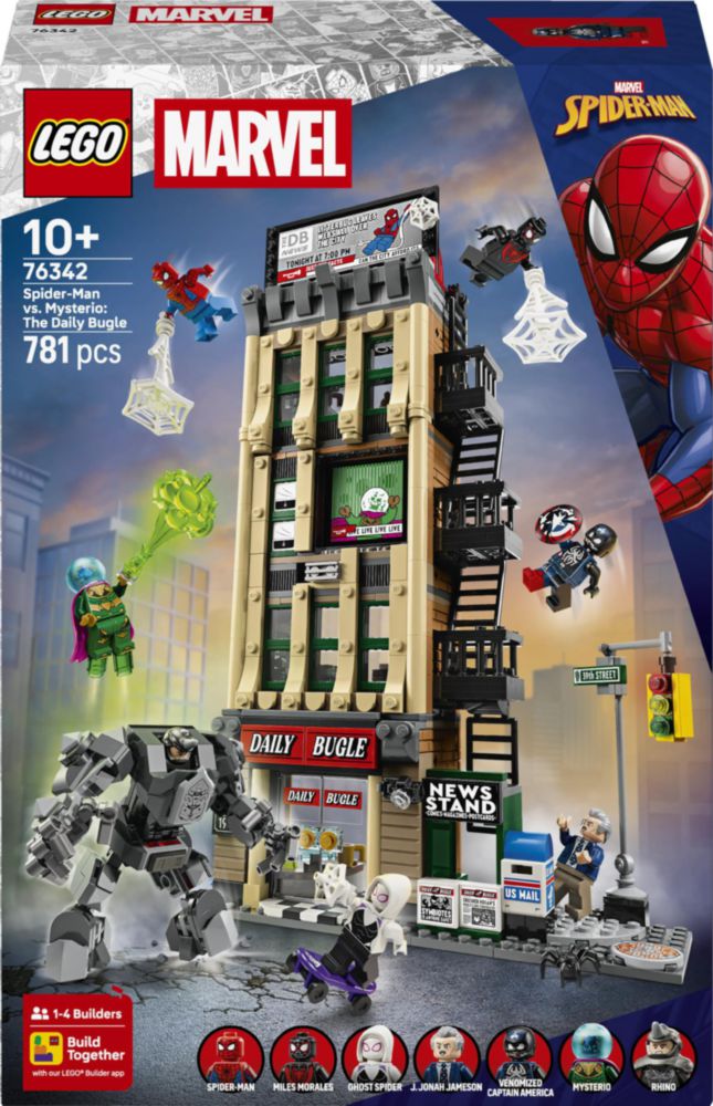 Bloques de Construcción LEGO 76342 Spider-Man Daily Bugle
