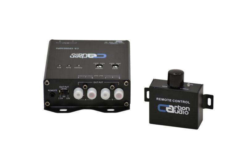 Restaurador de Bajos Epicentro Carbon Audio CAEP00030PX con Bluetooth 13.5V RMS