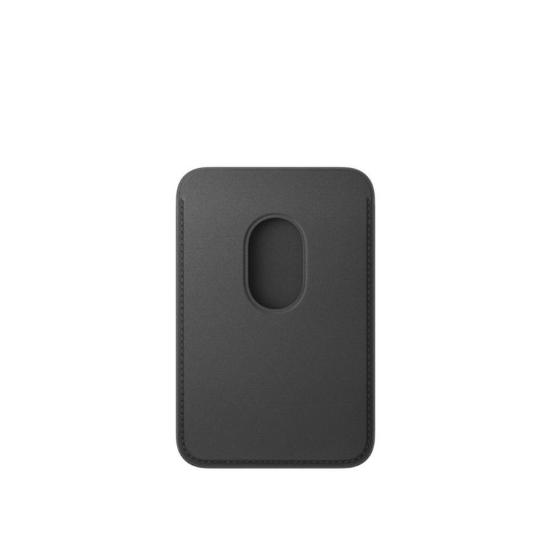 Cartera FineWoven negra para iPhone de Apple con MagSafe