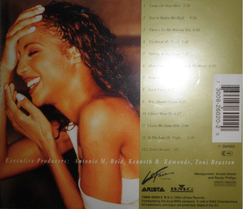 Secrets – SONY MUSIC 1996 – LaFace Records