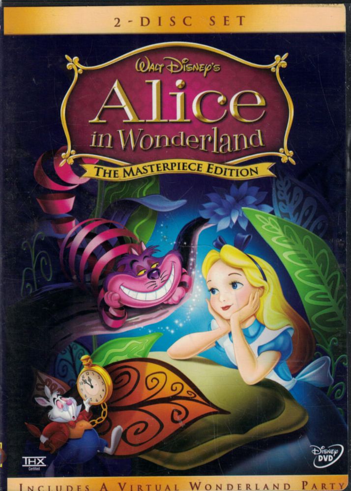 Película Disney Alicia en el País de las Maravillas - Set de 2 Discos