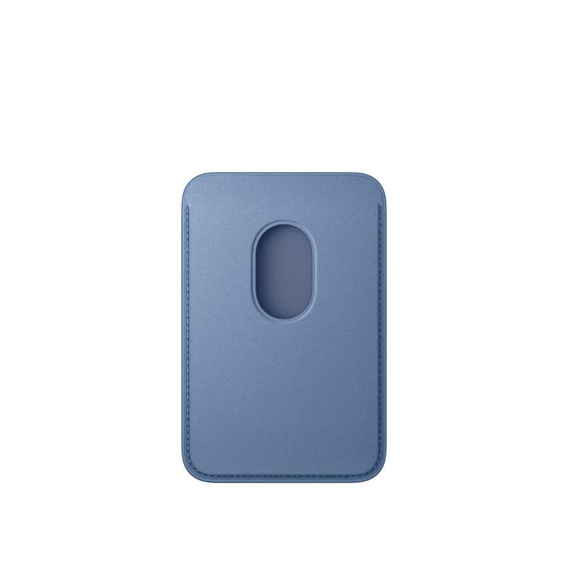 Cartera Apple iPhone FineWoven MagSafe Azul Flor Silvestre