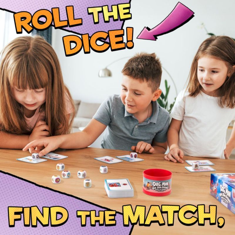 JUEGO DE MESA University Games Dog Man Roll-O-Rama 6+