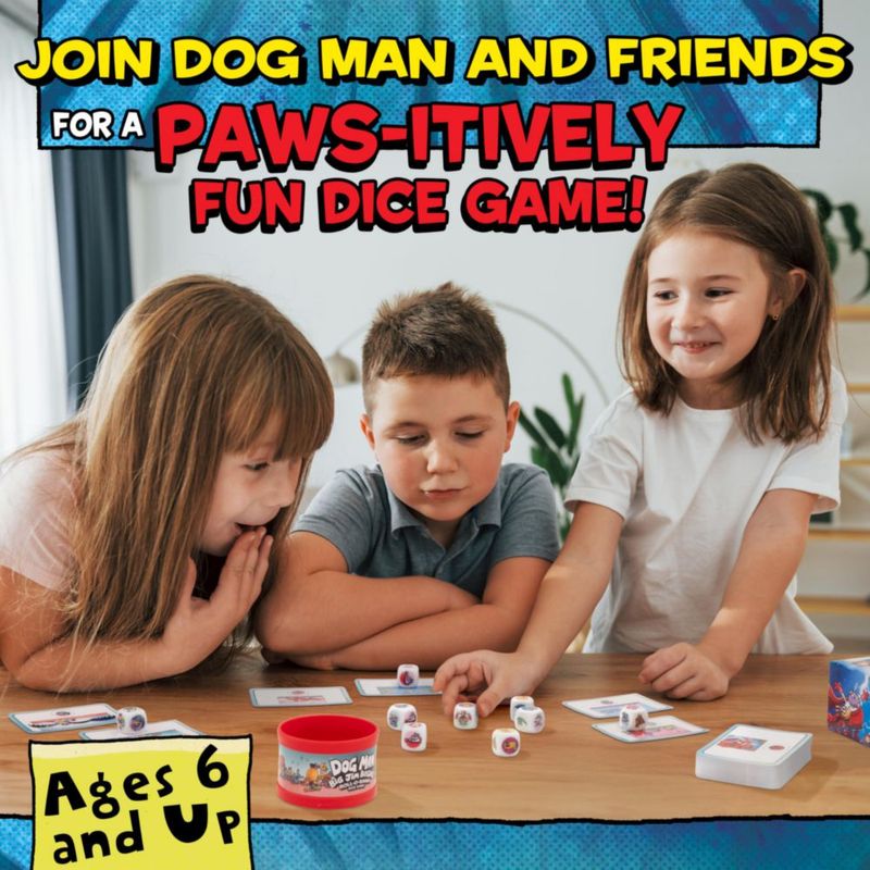 JUEGO DE MESA University Games Dog Man Roll-O-Rama 6+