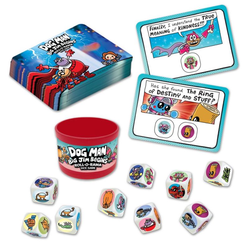 JUEGO DE MESA University Games Dog Man Roll-O-Rama 6+