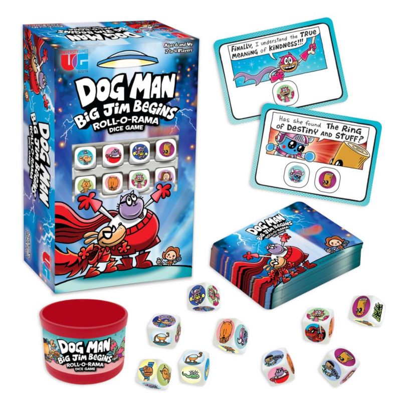 JUEGO DE MESA University Games Dog Man Roll-O-Rama 6+