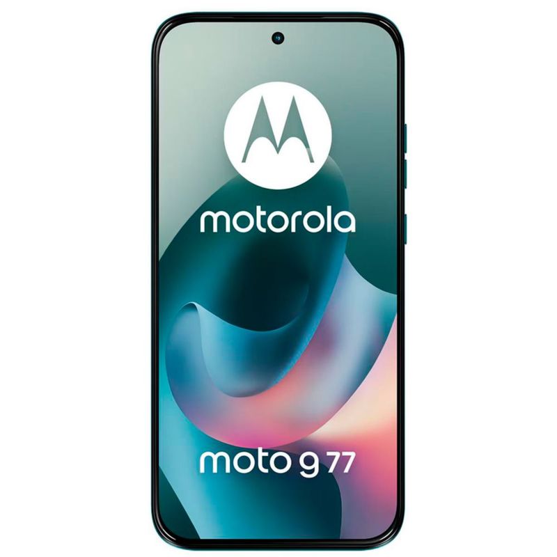 Motorola Moto G77 256GB 24GB RAM (8+16) Boost Verde con Bocina y Audífonos inalámbricos