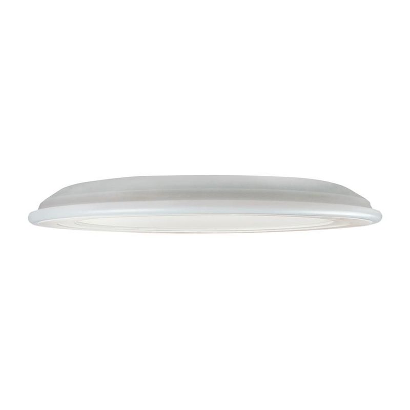 Lampara de techo tipo plafón Baraka color blanco Mil luces