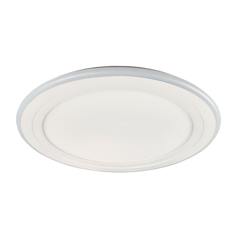 Lampara de techo tipo plafón Baraka color blanco Mil luces