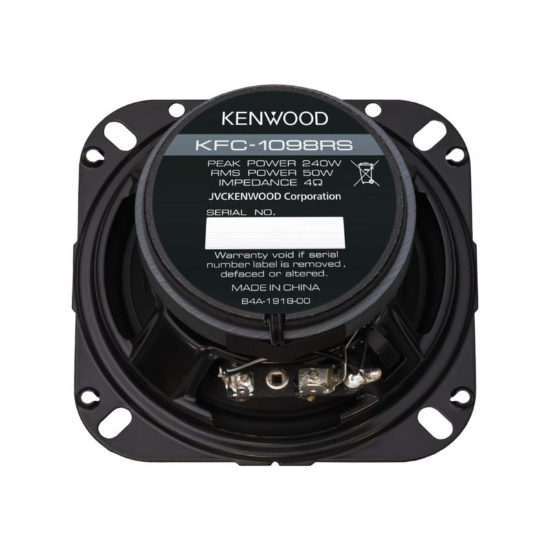 Altavoces para coche Kenwood KFC-1098RS 4 2 vías 220 W de potencia máxima