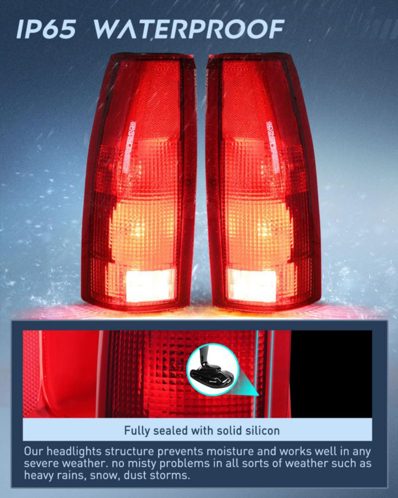 Conjunto de luces traseras Nilight para Chevy/GMC 1988‑1999 (par)