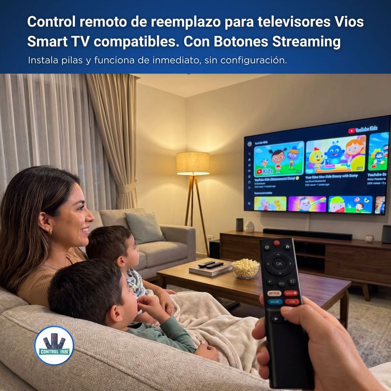 Control remoto compatible con vios vi32t231 vi65t232