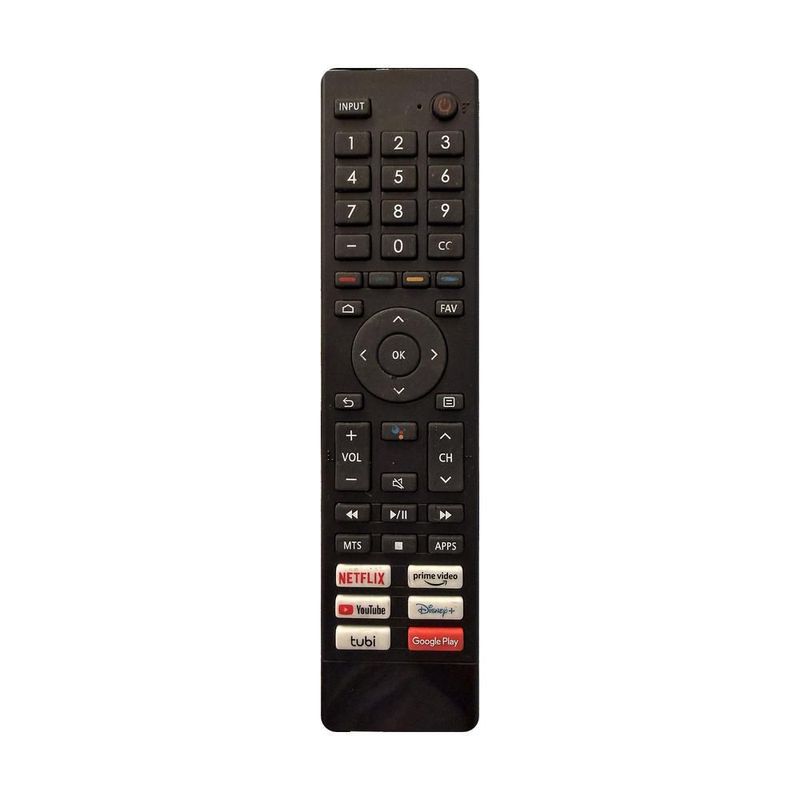 Control remoto erf3n90h compatible con hisense google tv