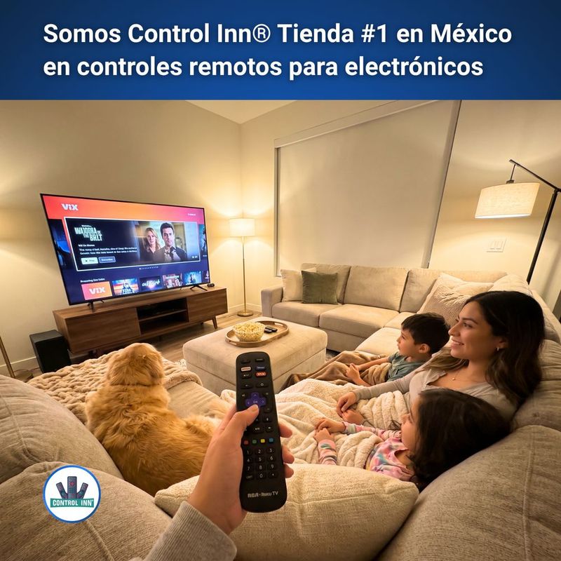Control teclado numérico compatible con haier roku