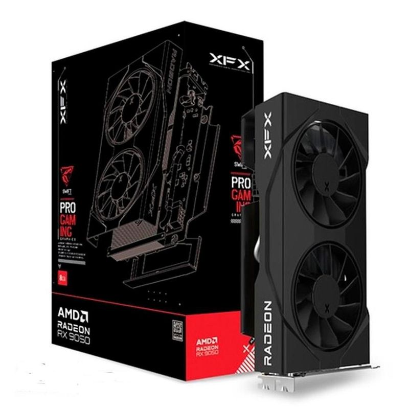 Tarjeta de video xfx swift radeon rx 9050 8gb gddr6 341 tops